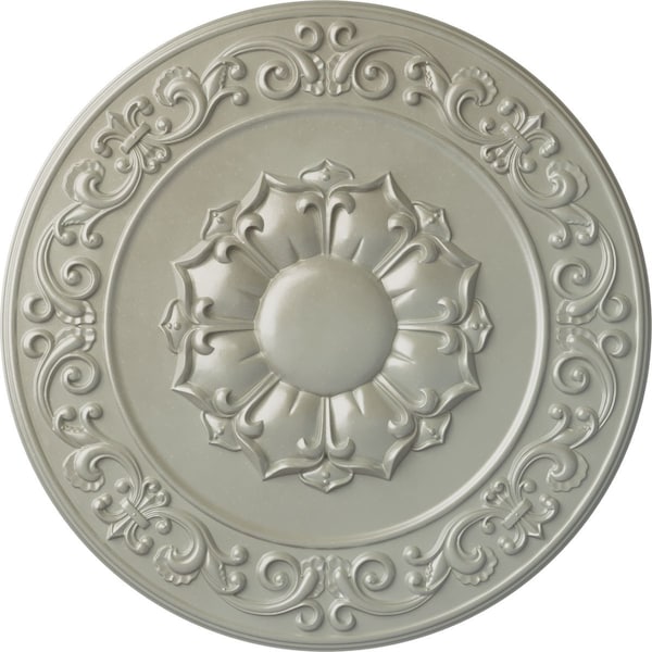 Ekena Millwork Sydney Ceiling Medallion (Fits Canopies up to 5 3/4"), Hand-Painted Flash Copper, 27 3/4"OD x 2"P CM27SYFCS - main